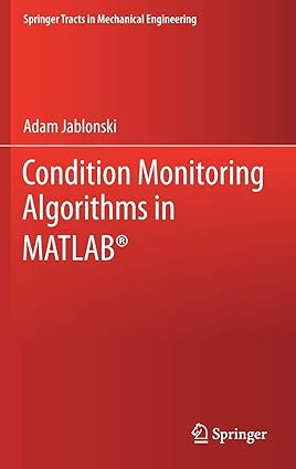 Condition Monitoring Algorithms in MATLAB® - Orginal Pdf